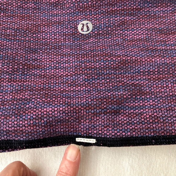 Lululemon Wunder Under Crop High Rise Wee Are From Space Purple Capri 8 (est) - Picture 6 of 6
